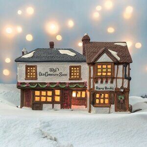 Dept 56 The Old Curiosity Shop Dickens Christmas Village Lighted Building - 1987